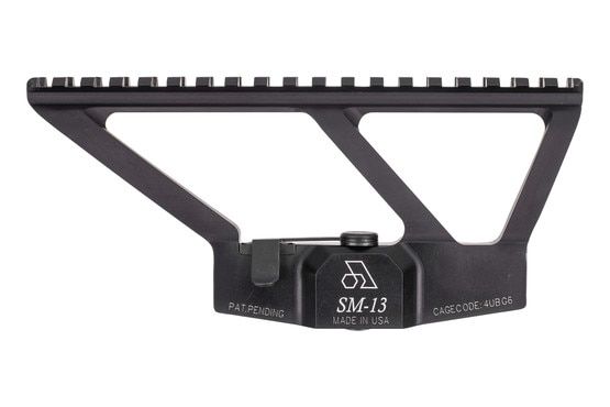 The Arsenal Scope Mount Picatinny Rail Mount is the perfect platform for your AK, made out of aluminum so that it is lightweight.